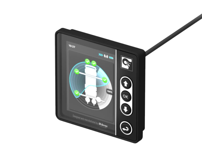 External 3,5" TFT Colour display